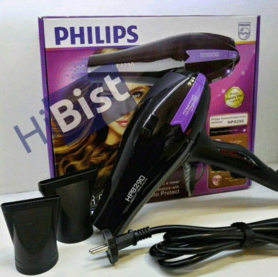 سشوار حرفه ای فیلیپس مدل HP8290، دارای یون منفی